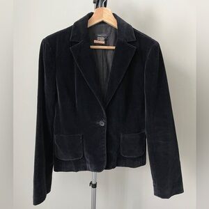 EUC BCBGMaxazria Velvet Jacket